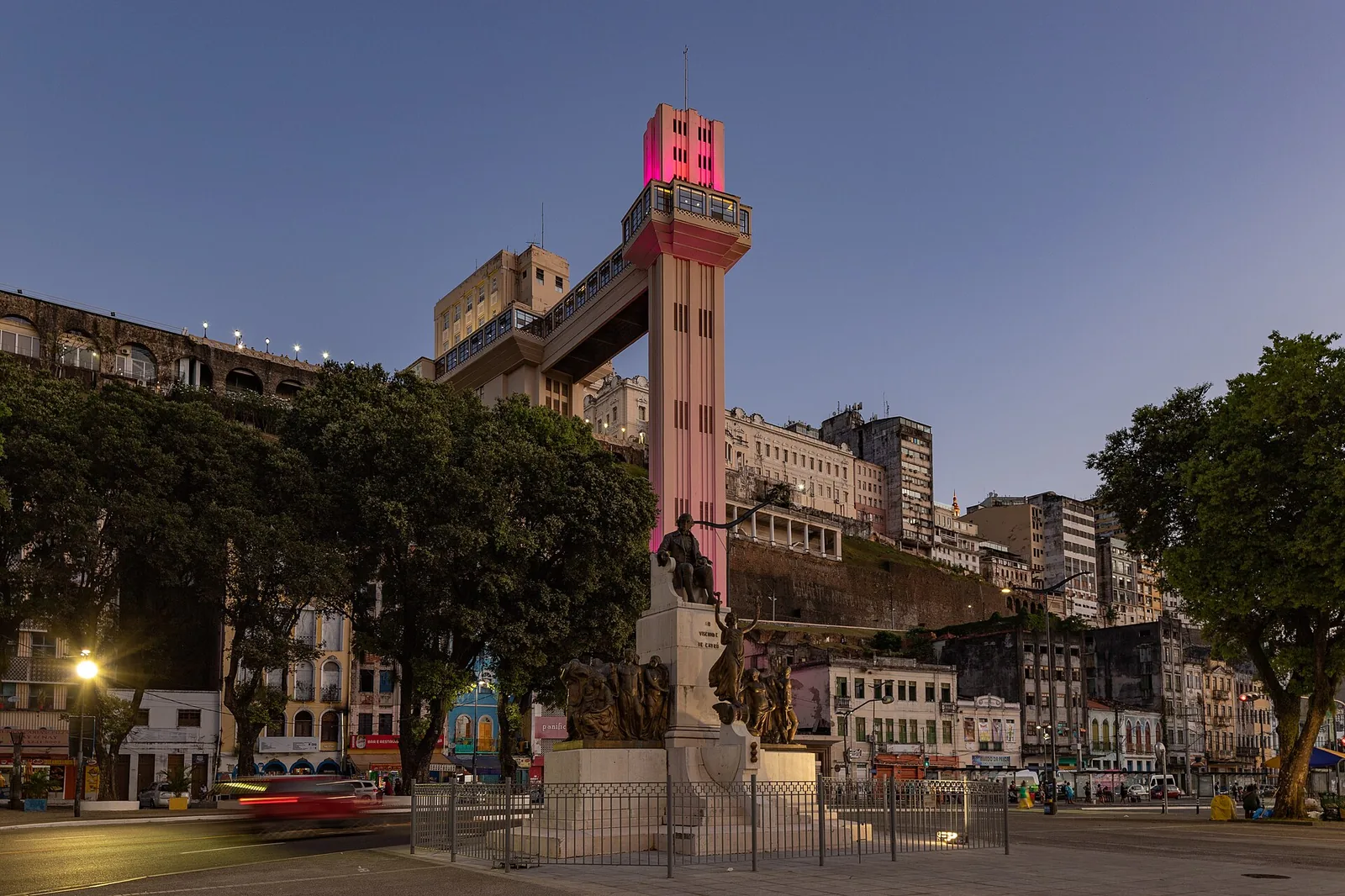 Elevador Lacerda Salvador Bahia Outubro Rosa 2021-1851