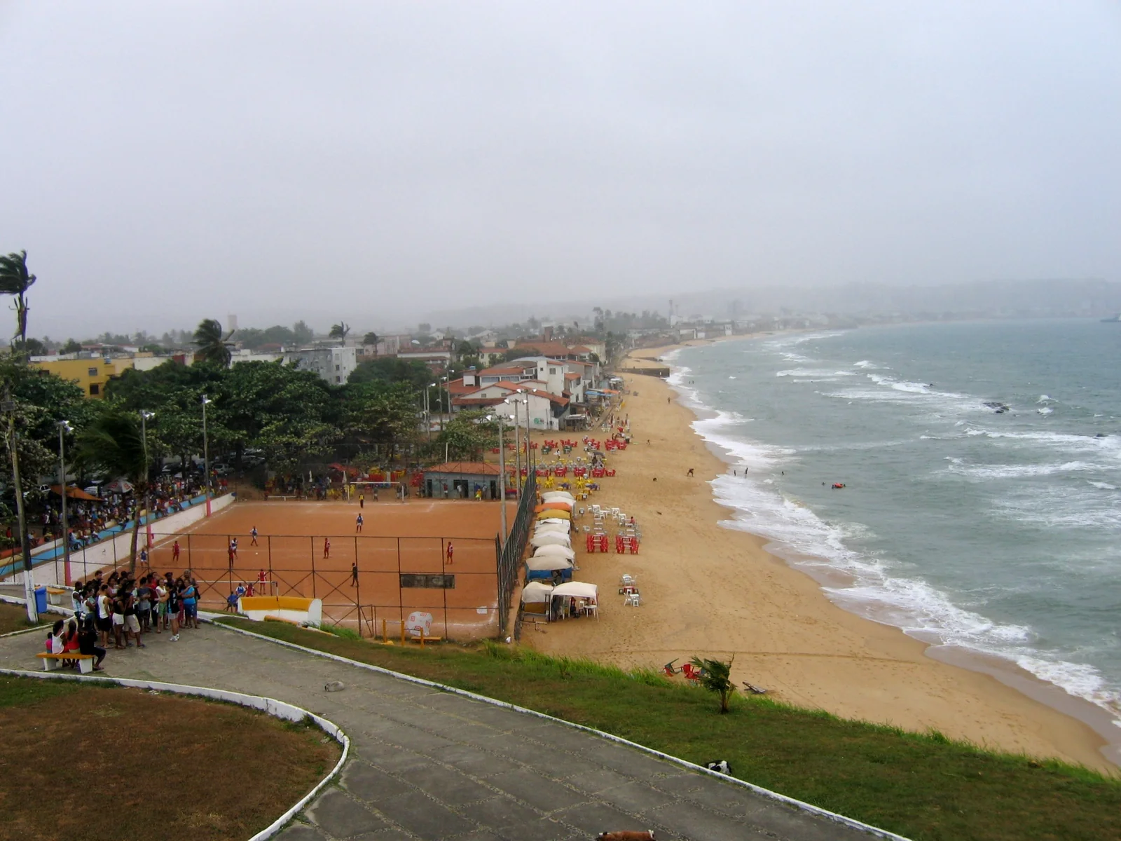 Vue de Salvador de Bahia. du fort de Nossa Senhora de Monté Serrat (1)